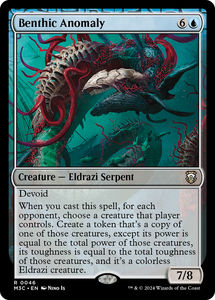 Benthic Anomaly [Modern Horizons 3 Commander] | Galaxy Games LLC