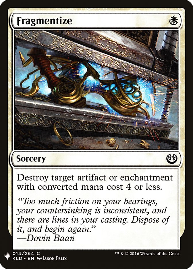 Fragmentize [Mystery Booster] | Galaxy Games LLC