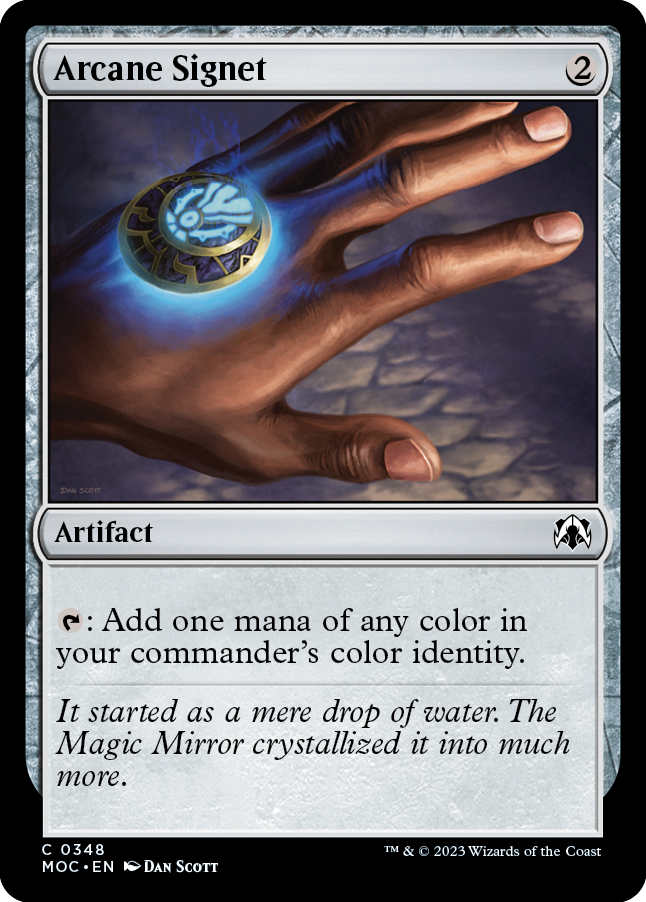 Arcane Signet [March of the Machine Commander] | Galaxy Games LLC