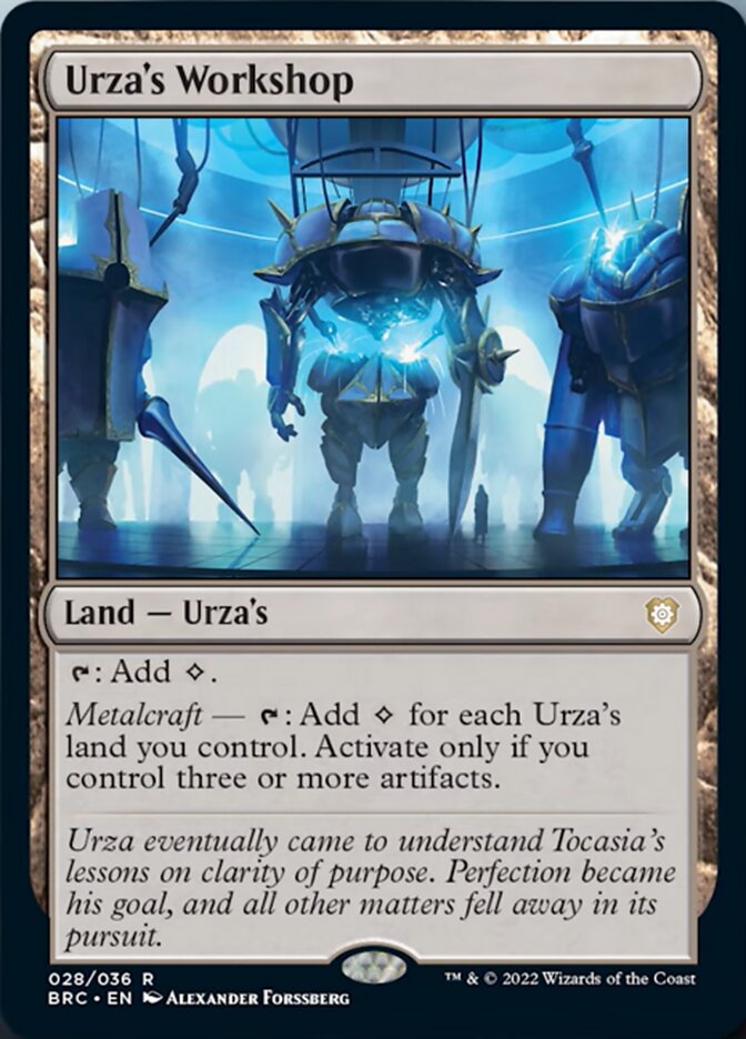 Urza's Workshop [The Brothers' War Commander] | Galaxy Games LLC