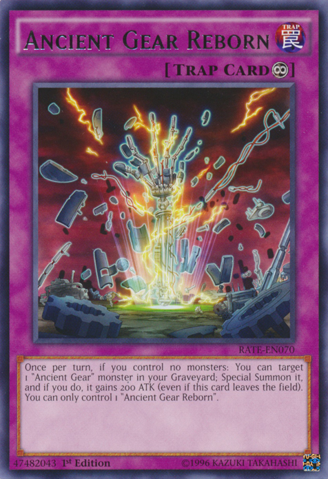 Ancient Gear Reborn [RATE-EN070] Rare | Galaxy Games LLC
