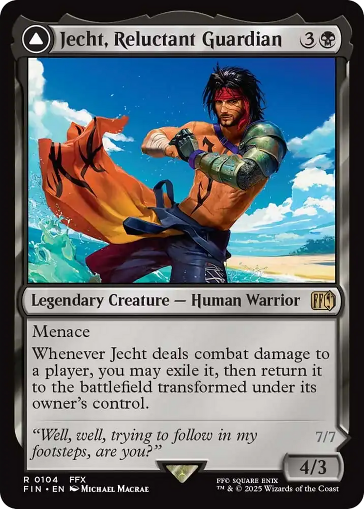 Jecht, Reluctant Guardian // Braska's Final Aeon [FINAL FANTASY] | Galaxy Games LLC