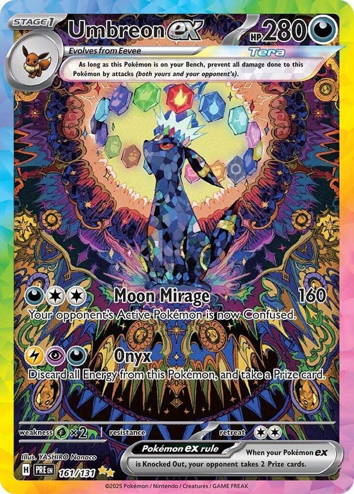 Umbreon ex (161/131) [Scarlet & Violet: Prismatic Evolutions] | Galaxy Games LLC