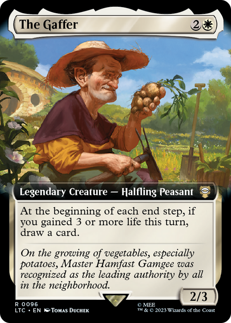 The Gaffer (Extended Art) [The Lord of the Rings: Tales of Middle-Earth Commander] | Galaxy Games LLC