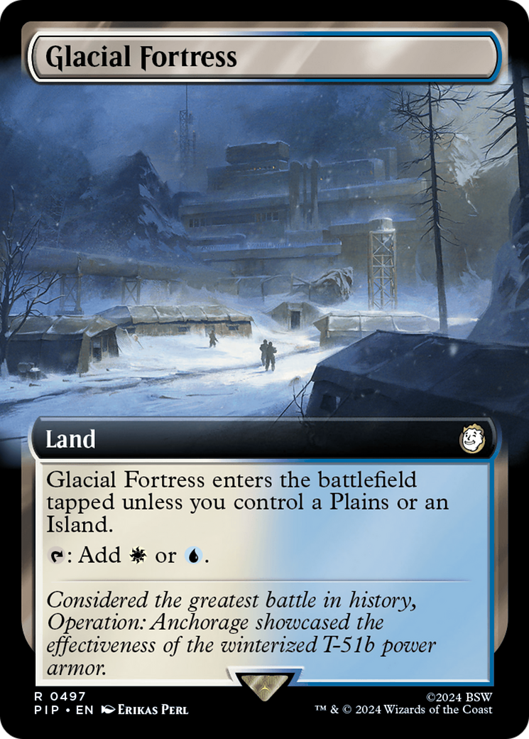 Glacial Fortress (Extended Art) [Fallout] | Galaxy Games LLC