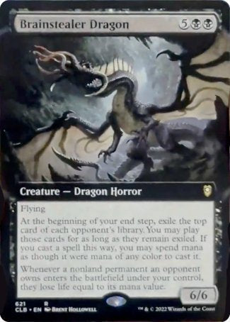 Brainstealer Dragon (Extended Art) [Commander Legends: Battle for Baldur's Gate] | Galaxy Games LLC