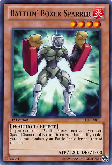 Battlin' Boxer Sparrer [LTGY-EN018] Common | Galaxy Games LLC