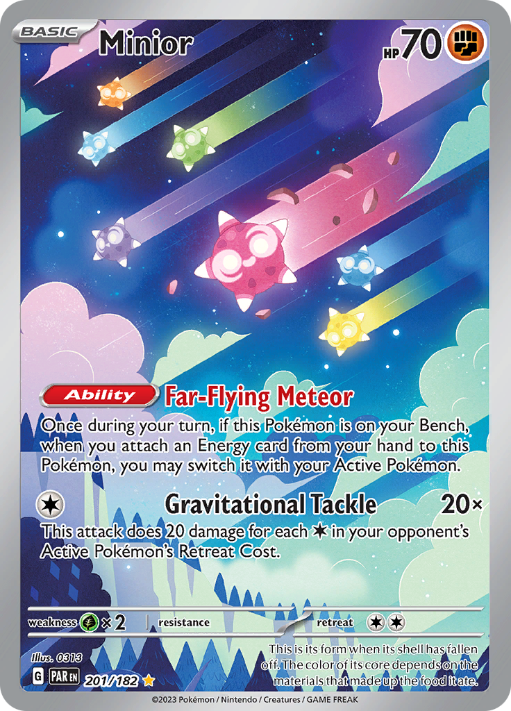 Minior (201/182) [Scarlet & Violet: Paradox Rift] | Galaxy Games LLC