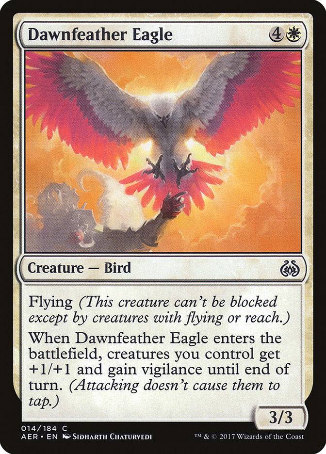 Dawnfeather Eagle (Intro Pack) [Aether Revolt Promos] | Galaxy Games LLC