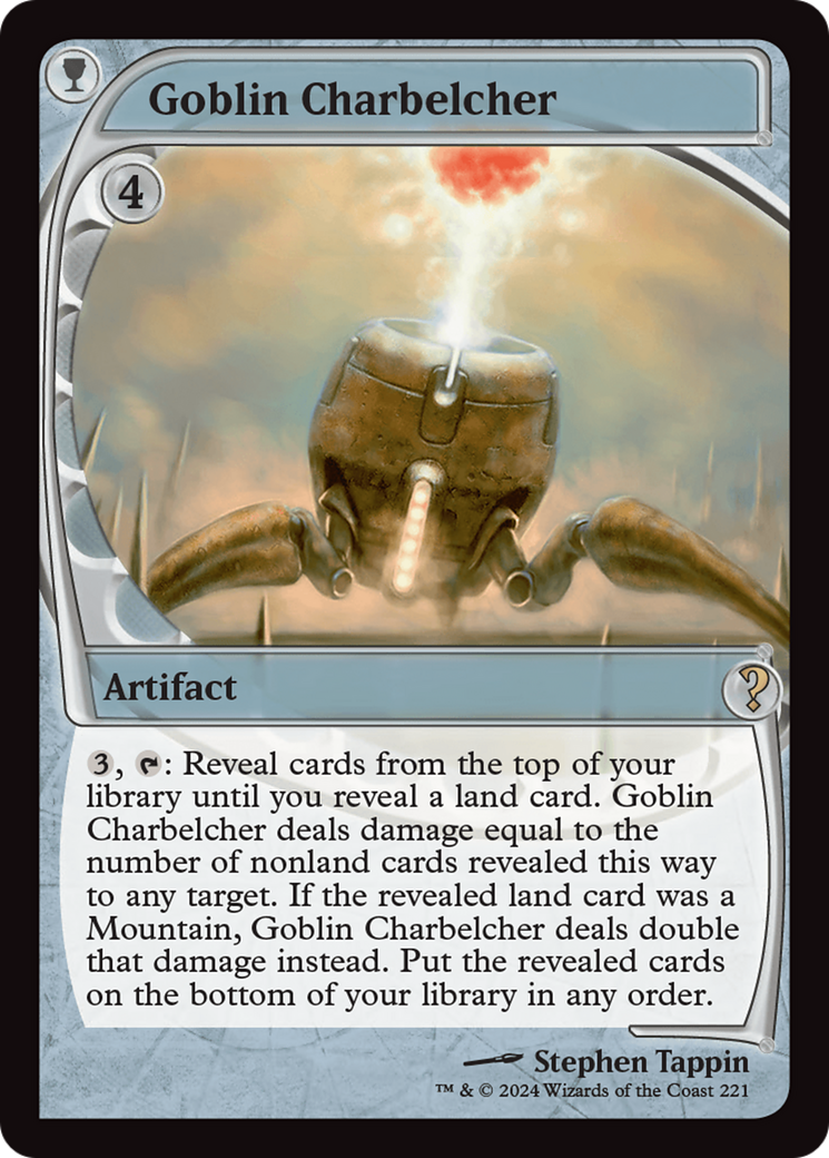 Goblin Charbelcher (Future Sight) [Mystery Booster 2] | Galaxy Games LLC