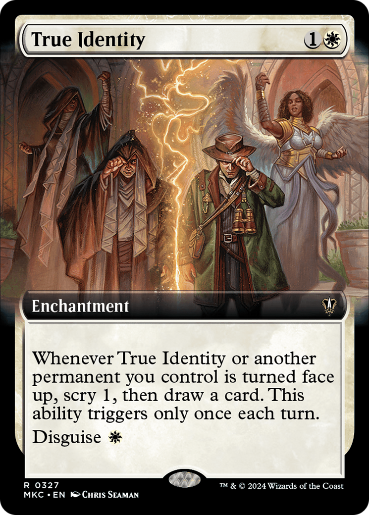 True Identity (Extended Art) [Murders at Karlov Manor Commander] | Galaxy Games LLC