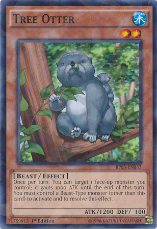 Tree Otter [BP03-EN062] Shatterfoil Rare | Galaxy Games LLC