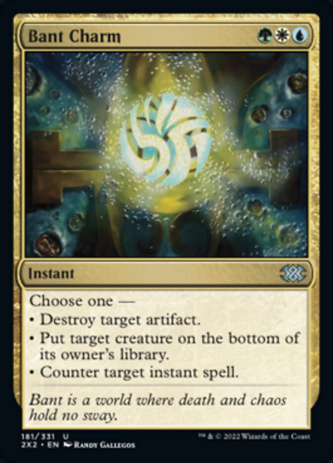 Bant Charm [Double Masters 2022] | Galaxy Games LLC