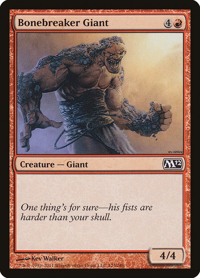 Bonebreaker Giant [Magic 2012] | Galaxy Games LLC