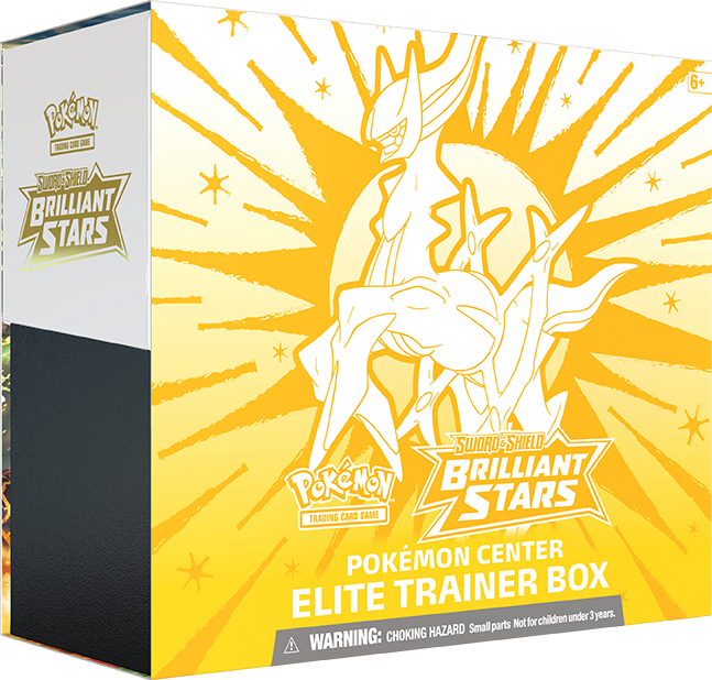 Sword & Shield: Brilliant Stars - Elite Trainer Box (Pokemon Center Exclusive) | Galaxy Games LLC