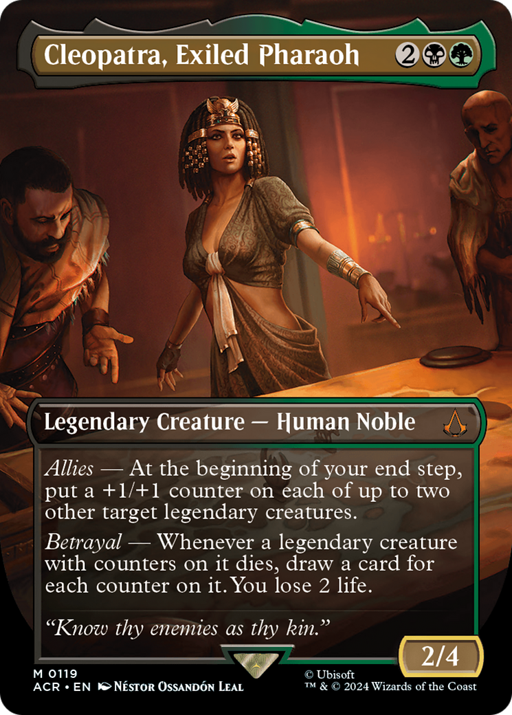 Cleopatra, Exiled Pharaoh (Borderless) [Assassin's Creed] | Galaxy Games LLC