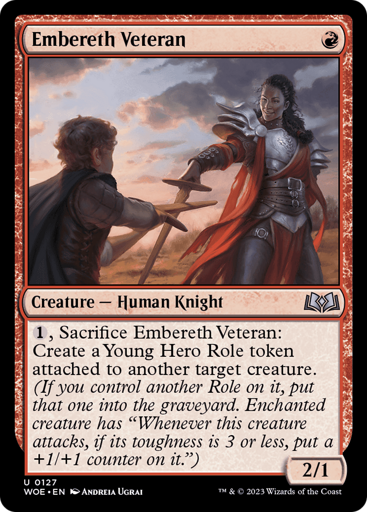Embereth Veteran [Wilds of Eldraine] | Galaxy Games LLC