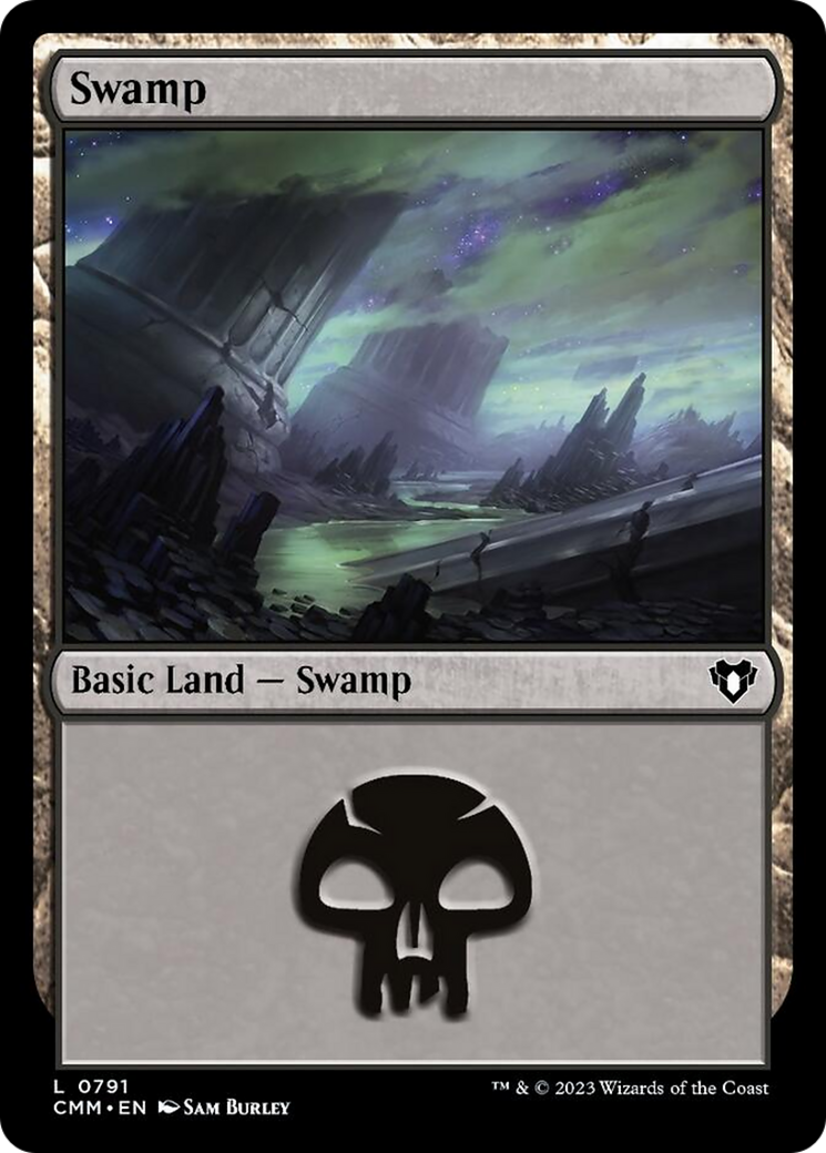 Swamp (791) [Commander Masters] | Galaxy Games LLC