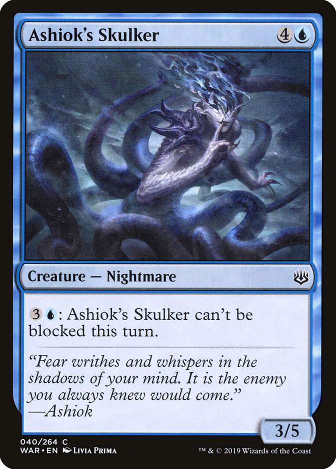 Ashiok's Skulker [War of the Spark] | Galaxy Games LLC