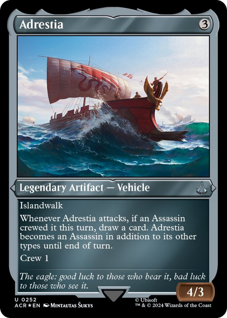 Adrestia (Foil Etched) [Assassin's Creed] | Galaxy Games LLC