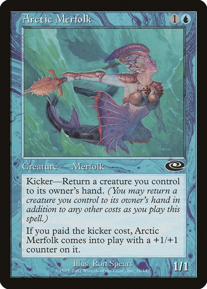 Arctic Merfolk [Planeshift] | Galaxy Games LLC