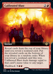 Calibrated Blast (Extended Art) [Modern Horizons 2] | Galaxy Games LLC