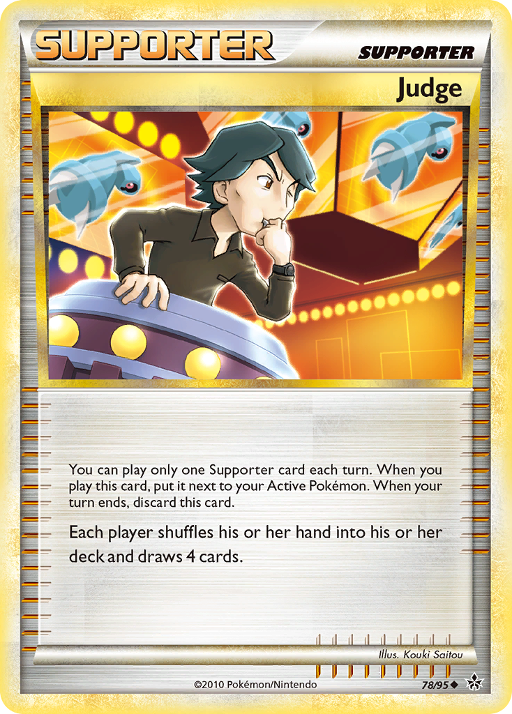 Judge (78/95) [HeartGold & SoulSilver: Unleashed] | Galaxy Games LLC