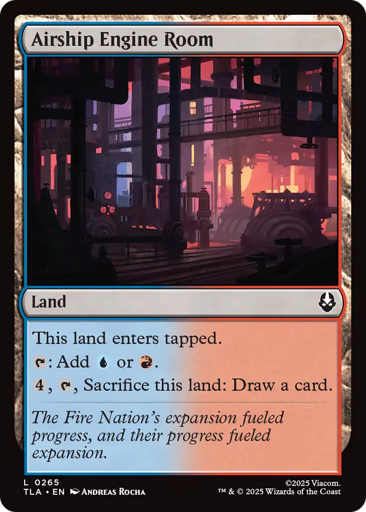 Airship Engine Room [Avatar: The Last Airbender] | Galaxy Games LLC