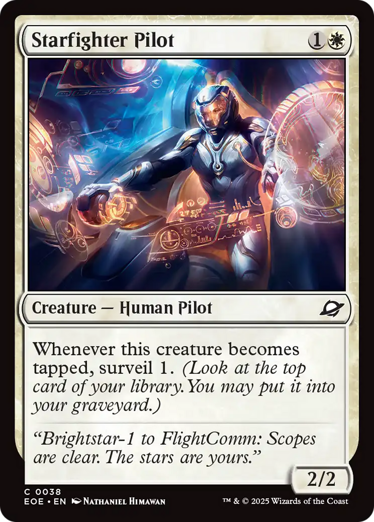 Starfighter Pilot [Edge of Eternities] | Galaxy Games LLC
