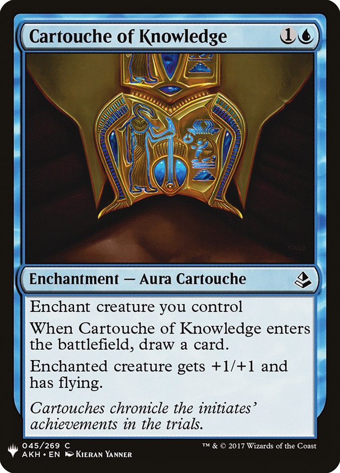 Cartouche of Knowledge [Mystery Booster] | Galaxy Games LLC