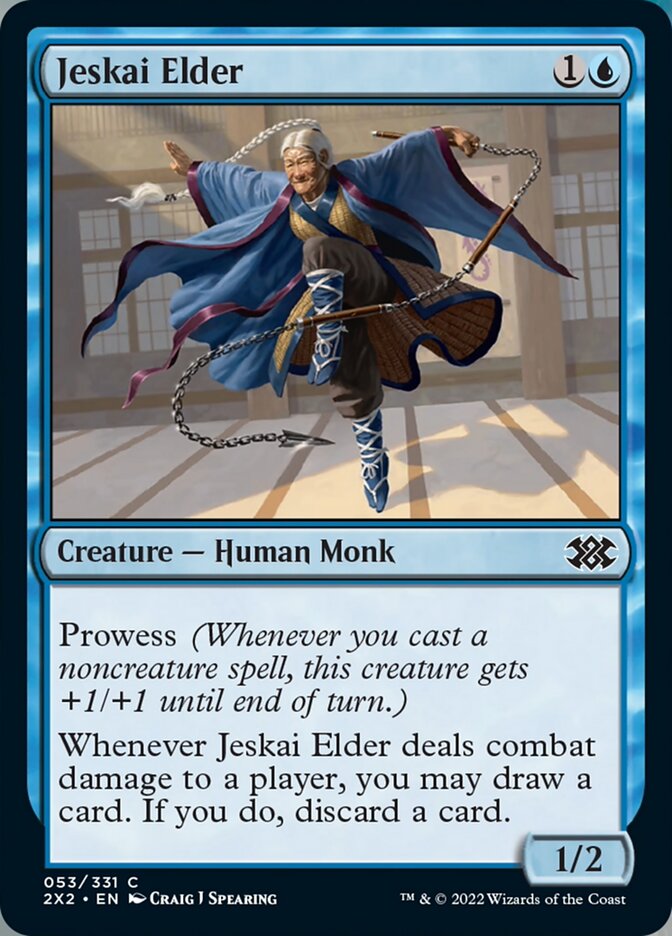 Jeskai Elder [Double Masters 2022] | Galaxy Games LLC