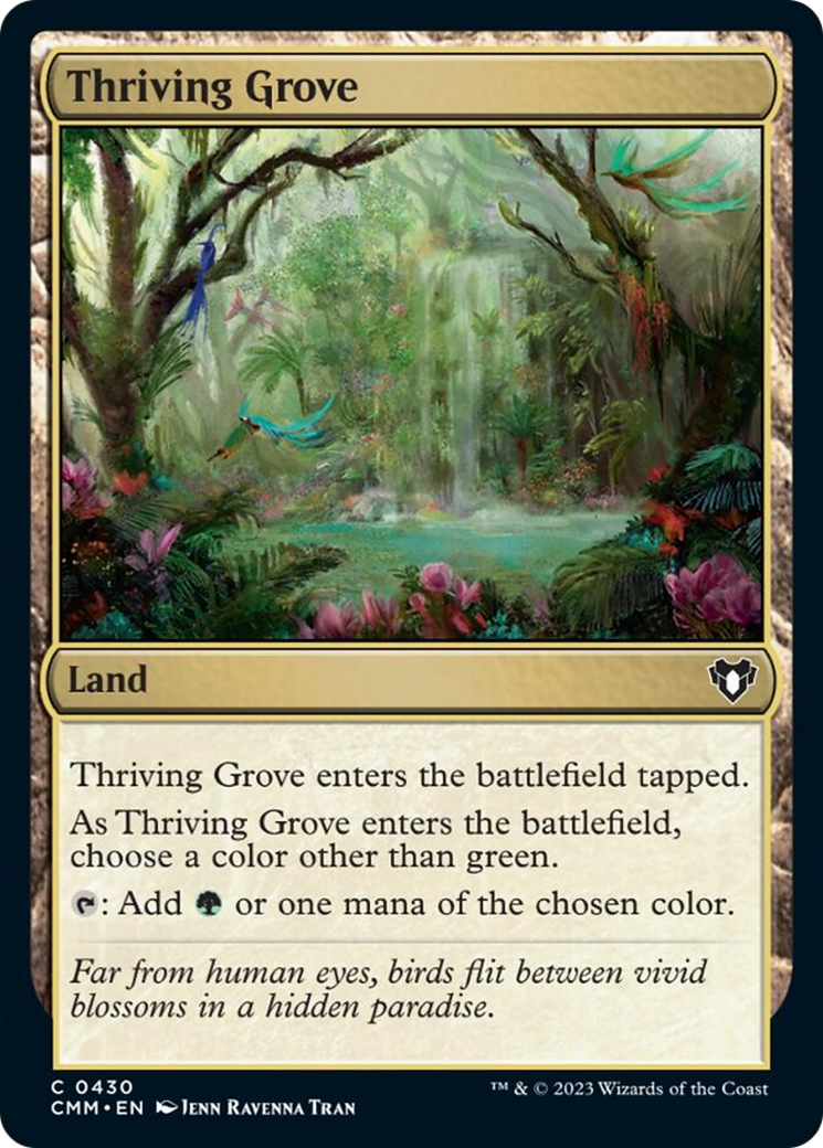 Thriving Grove [Commander Masters] | Galaxy Games LLC