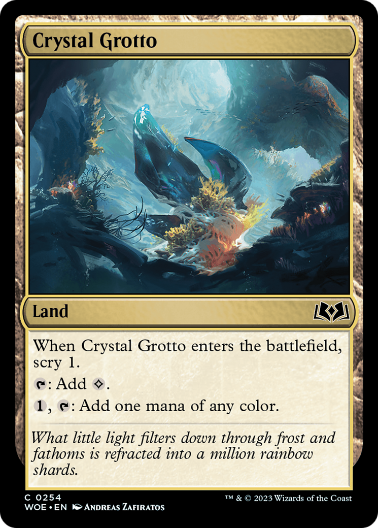 Crystal Grotto [Wilds of Eldraine] | Galaxy Games LLC
