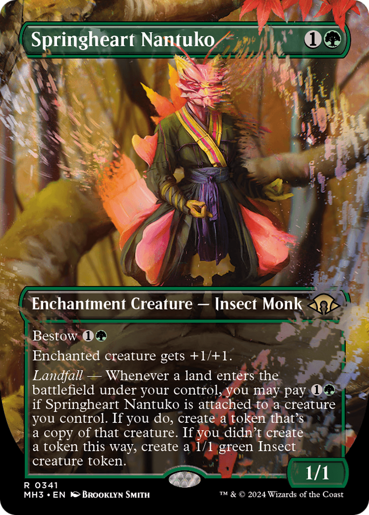 Springheart Nantuko (Borderless) [Modern Horizons 3] | Galaxy Games LLC