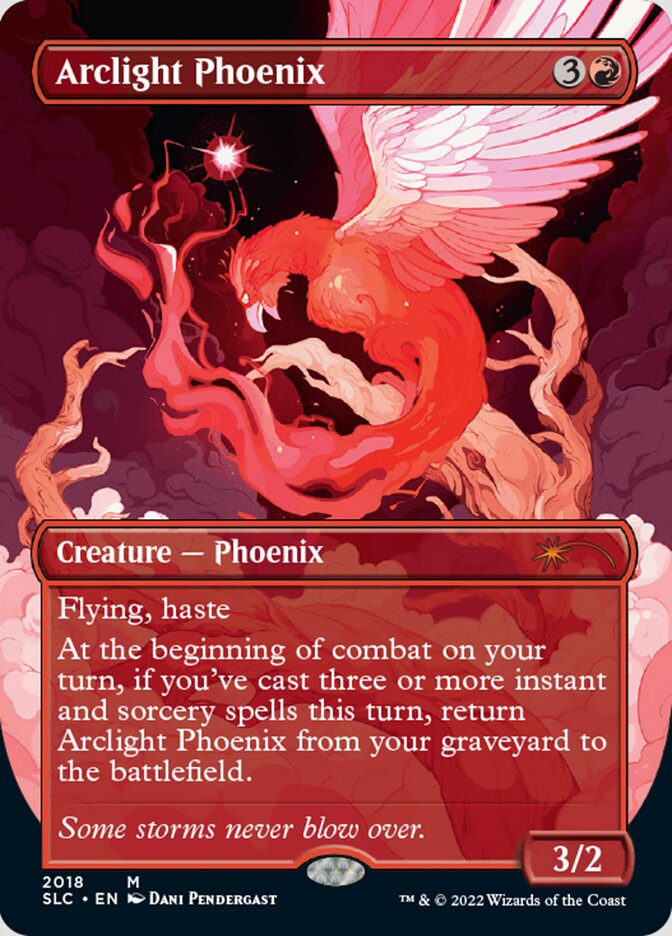 Arclight Phoenix (Borderless) [Secret Lair Countdown Kit] | Galaxy Games LLC