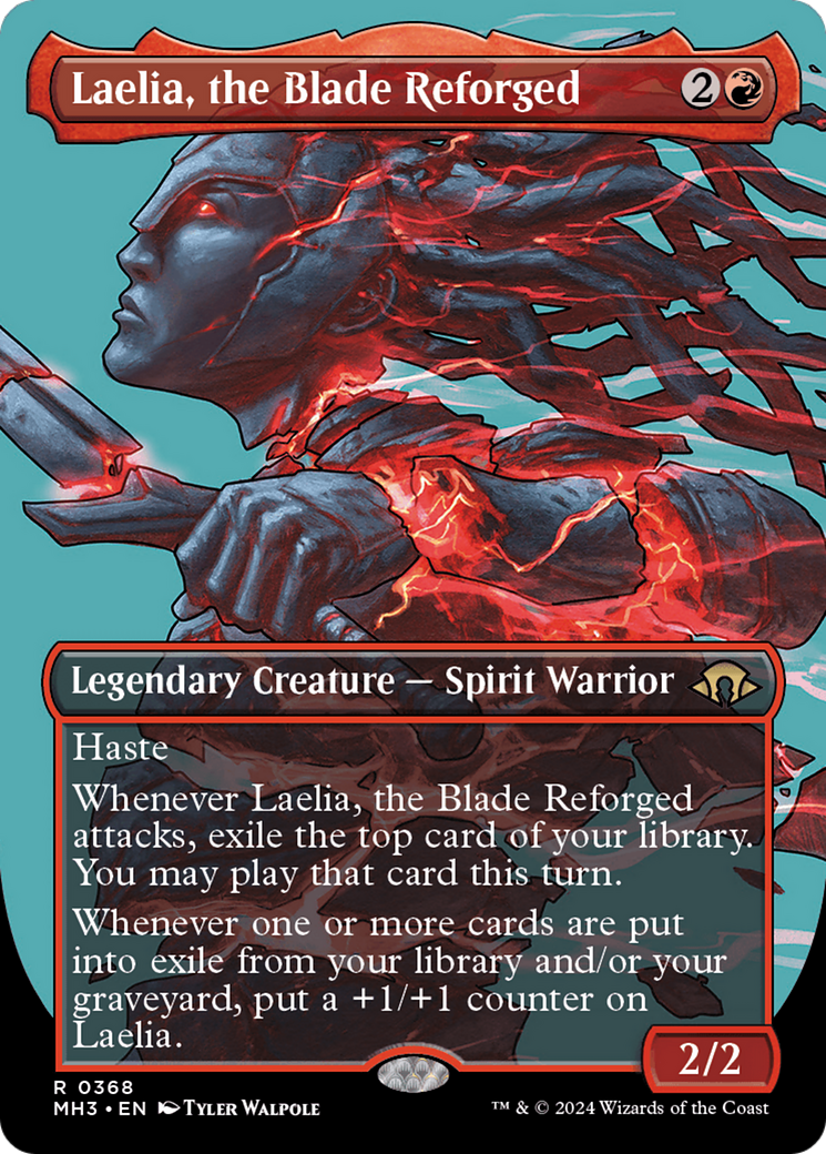 Laelia, the Blade Reforged (Borderless) [Modern Horizons 3] | Galaxy Games LLC