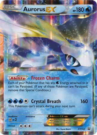 Aurorus EX (XY102) (Jumbo Card) [XY: Black Star Promos] | Galaxy Games LLC