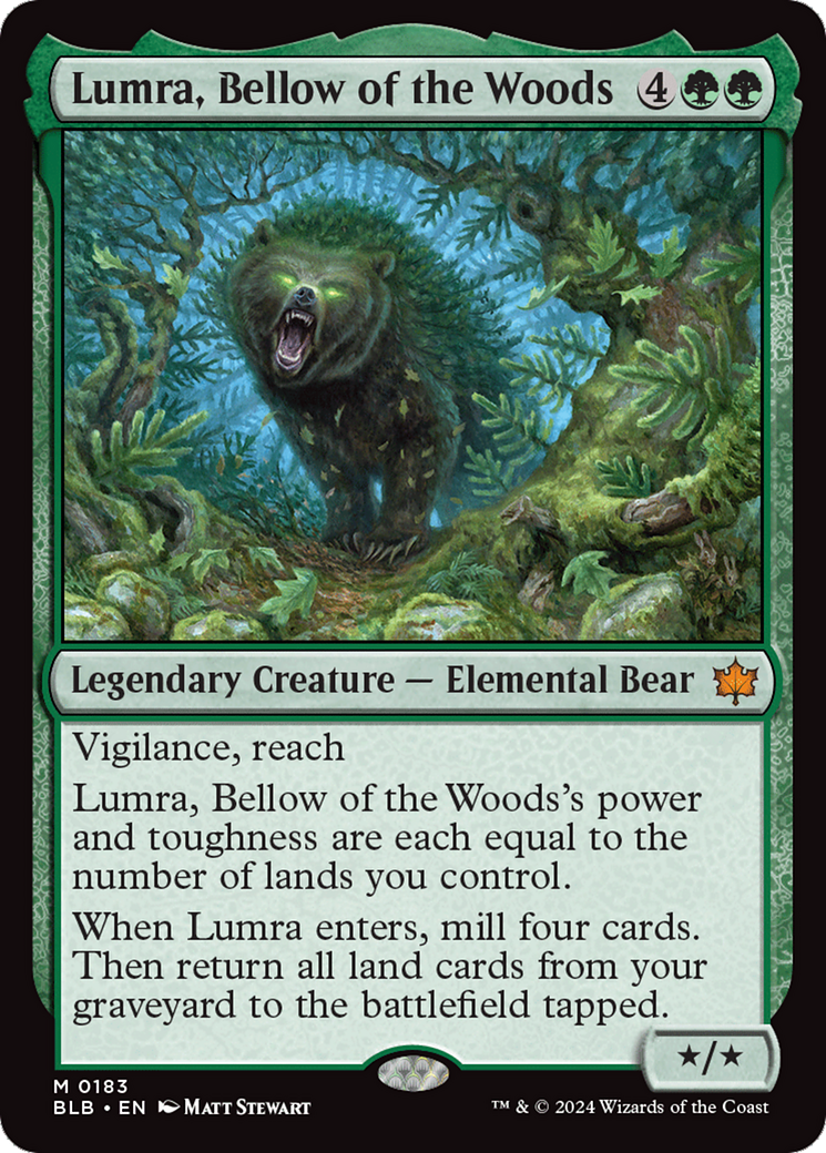 Lumra, Bellow of the Woods [Bloomburrow] | Galaxy Games LLC
