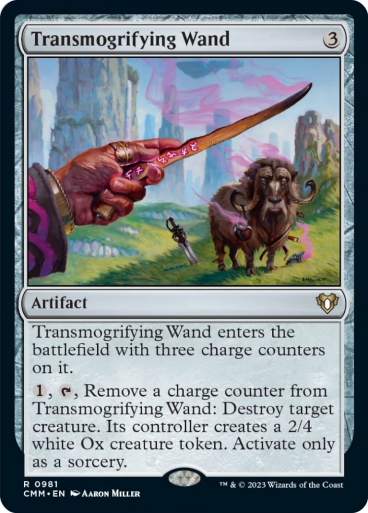 Transmogrifying Wand [Commander Masters] | Galaxy Games LLC