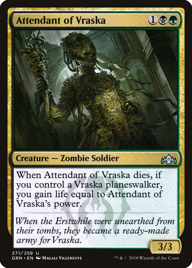 Attendant of Vraska [Guilds of Ravnica] | Galaxy Games LLC