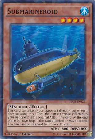 Submarineroid [BP03-EN024] Shatterfoil Rare | Galaxy Games LLC