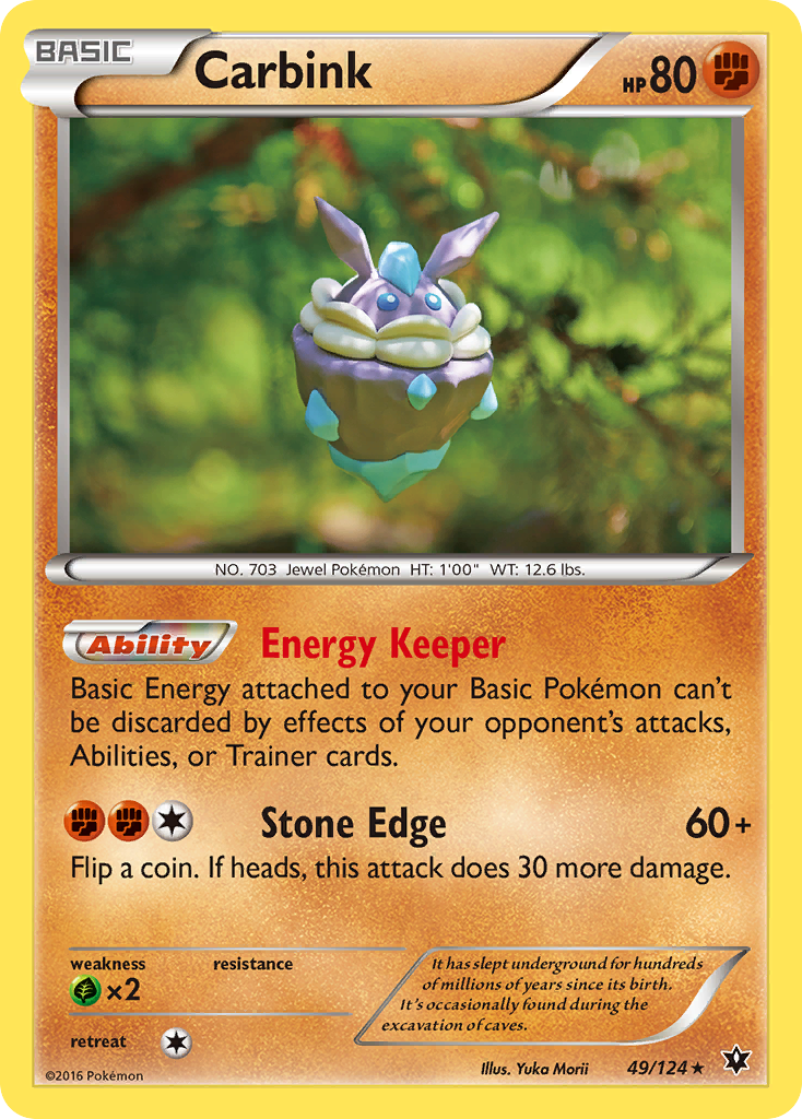 Carbink (49/124) [XY: Fates Collide] | Galaxy Games LLC