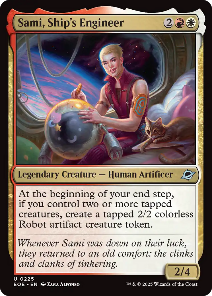 Sami, Ship's Engineer [Edge of Eternities] | Galaxy Games LLC