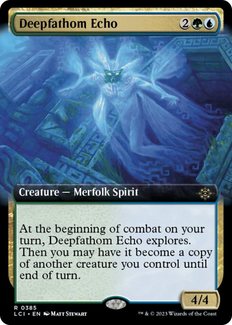 Deepfathom Echo (Extended Art) [The Lost Caverns of Ixalan] | Galaxy Games LLC