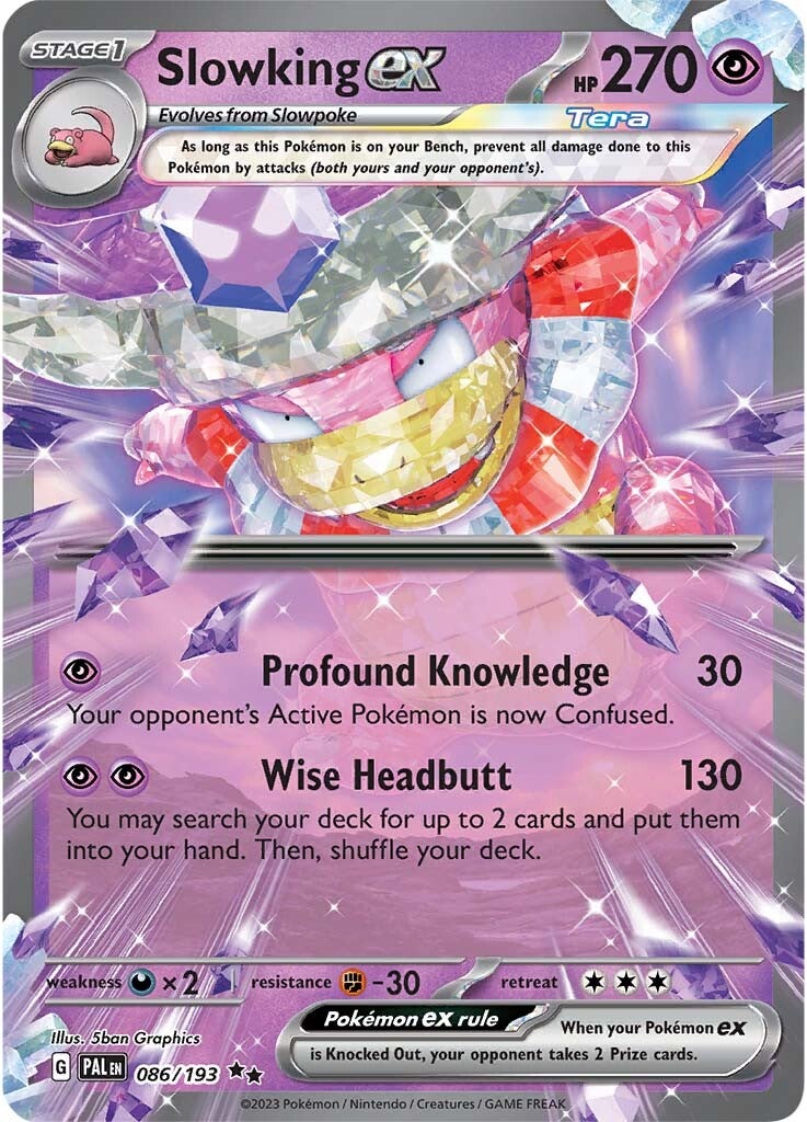 Slowking ex (086/193) [Scarlet & Violet: Paldea Evolved] | Galaxy Games LLC