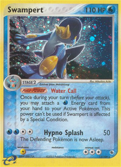 Swampert (13/109) [EX: Ruby & Sapphire] | Galaxy Games LLC