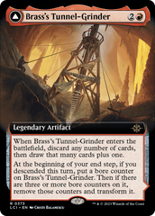 Brass's Tunnel-Grinder // Tecutlan, The Searing Rift (Extended Art) [The Lost Caverns of Ixalan] | Galaxy Games LLC