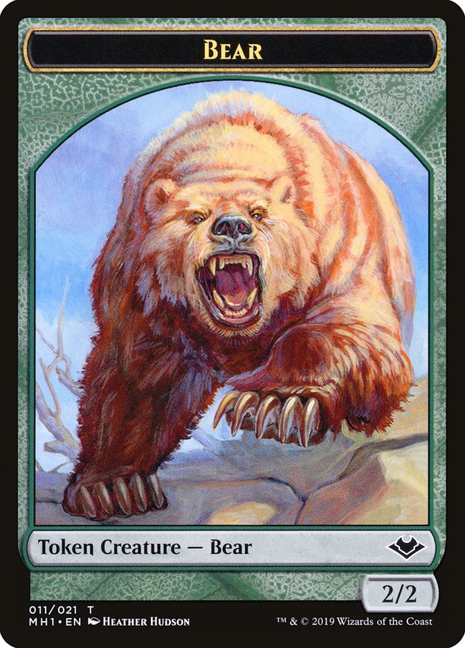 Bear Token [Modern Horizons Tokens] | Galaxy Games LLC