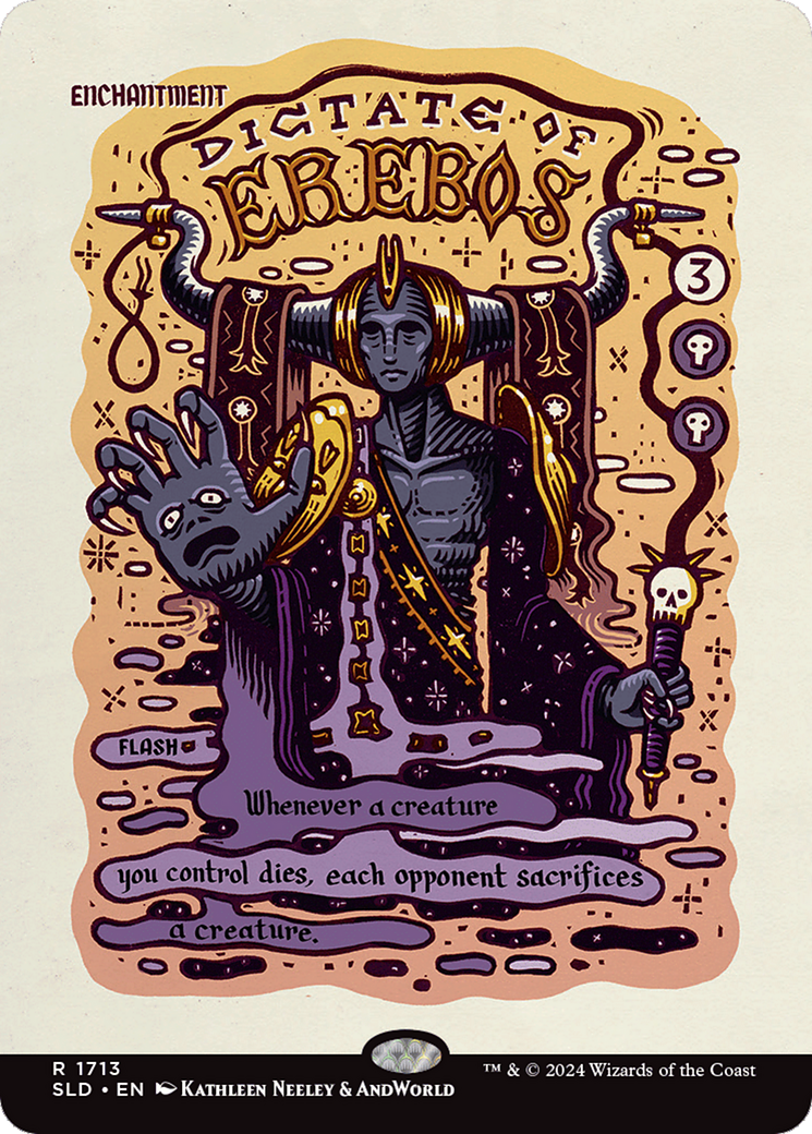 Dictate of Erebos [Secret Lair Drop Series] | Galaxy Games LLC