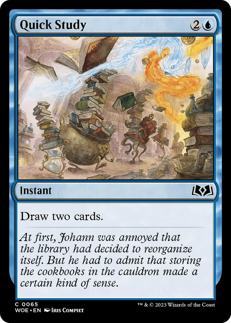 Quick Study [Wilds of Eldraine] | Galaxy Games LLC